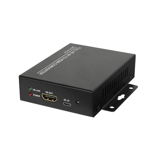 Kaufen SAFIRE SF-BNC4K-HDMI BNC-zu-HDMI-Konverter – 1 BNC-Eingang – 1 HDMI-Ausgang 1080p – 1 BNC-Ausgang (Loop mit BNC-In) – Res