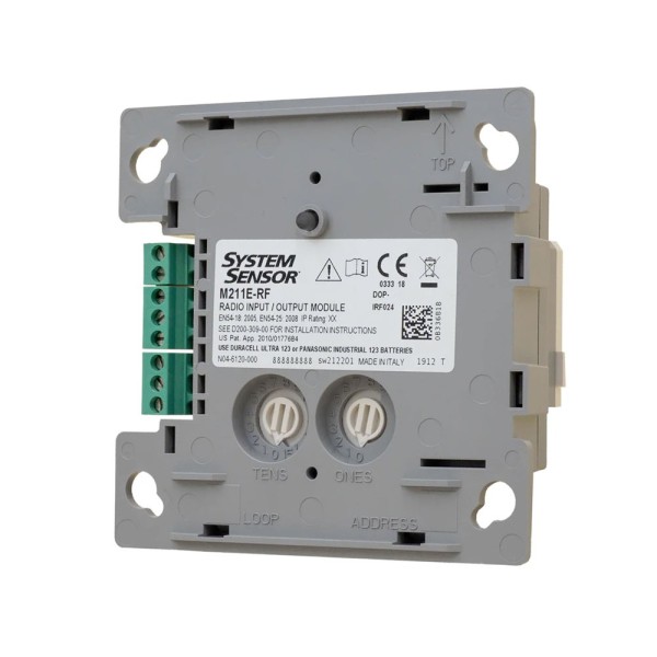 Módulo de entrada Notifier Notifier-771 NRX-M711 1 e 1 saída via rádio