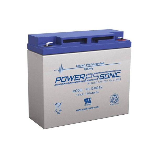 Notificador Notifier-748 BAT-12180-BP Bateria recarregável Notificador 12V, 18Ah