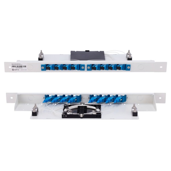 Comprar SAFIRE SF-BOX-FIBER-8SC Patch panel para Smartbox Safire - 8 puertos SC - Fácil montaje SF-BOX-FIBER-8SC