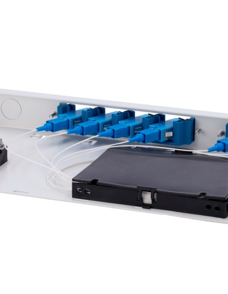 Comprar SAFIRE SF-BOX-FIBER-8SC Patch panel para Smartbox Safire - 8 puertos SC - Fácil montaje SF-BOX-FIBER-8SC