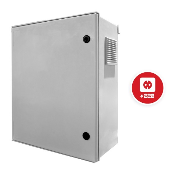 Safire SF-Box08econl-BMS-IP55 SMC Poliéster Closet sem logotipo - diferencial, magnetothermal e spd - Dimensões externas 60x