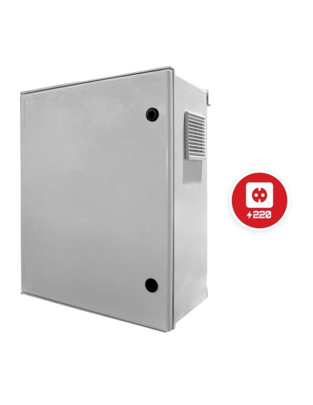 Comprar SAFIRE SF-BOX08ECONL-BMS-IP55 Armario de poliéster SMC sin logo - Diferencial, magnetotérmico y SPD - Dimensiones exteri
