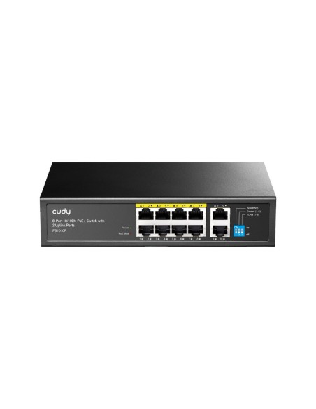 CUDY CUDY-6 FS1010P 8-Port PoE + 10 / 100M switch