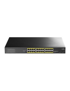 Kaufen Sie CUDY CUDY-14 Switch mit 24 Gigabit-Ports PoE+ und 2 SFP-Steckplätzen
