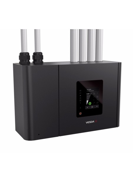 Xtralis Xtralis-4 Vep-A00-P Vesda-e Sistema de Aspiração VEP 1 Canal, 4 Tubos 560m com Frente e LEDs