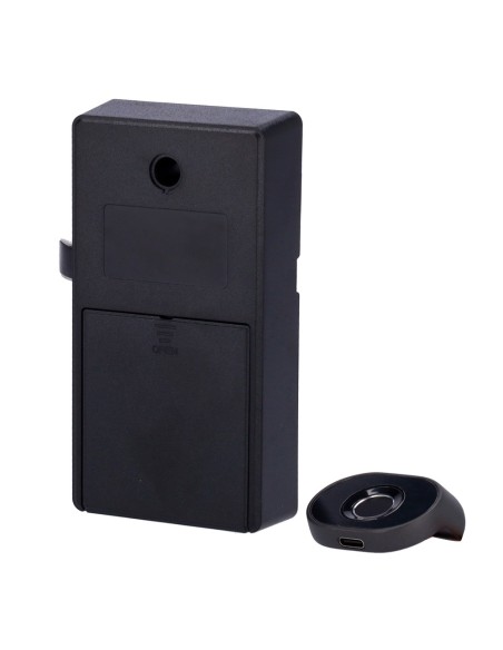 Kaufen SAFIRE SF-CABINETLOCK-F-APP Intelligentes Schloss für Schließfächer – Identifikation per Fingerabdruck oder App – Stromve
