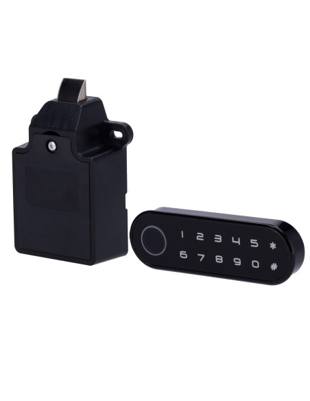 Comprar SAFIRE SF-CABINETLOCK-FK-PUBLIC Cerradura inteligente para taquillas - Identificación por huella o contraseña - Alimenta