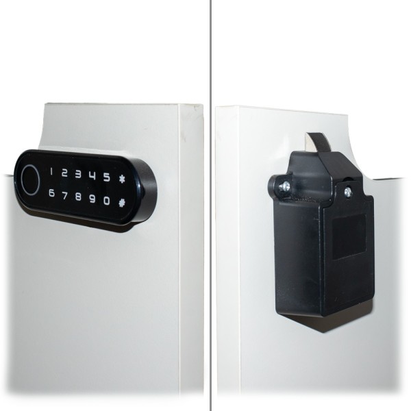 Safire SF-Cabinetlock-FK-Public Lockplaces Smart Lock - ID de pegada ou senha - alimentos 4 x