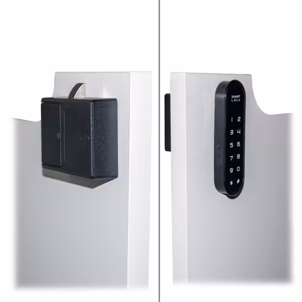 Kaufen SAFIRE SF-CABINETLOCK-K-PUBLIC intelligentes Schloss für Schließfächer – Identifikation per Passwort – Stromversorgung: 3