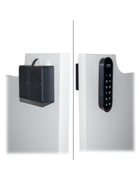 Acheter SAFIRE SF-CABINETLOCK-K-PUBLIC Serrure intelligente pour casiers - Identification par mot de passe - Alimentation 3 x A