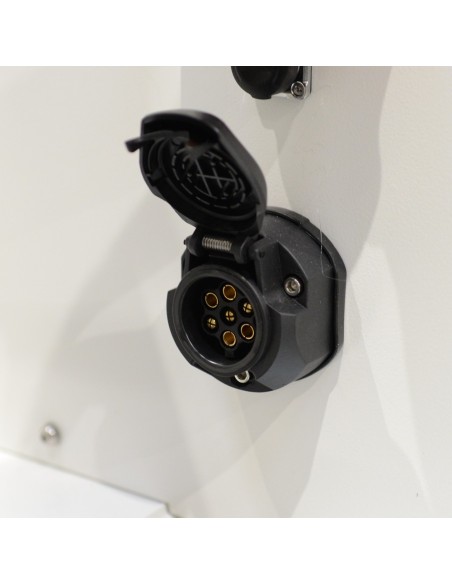 Kaufen SAFIRE SF-CCTVTRAILERPR07-2520WH Autonomer Stromversorgungsanhänger für CCTV – 3x120W Solarpanel – Lithiumbatterie LiF
