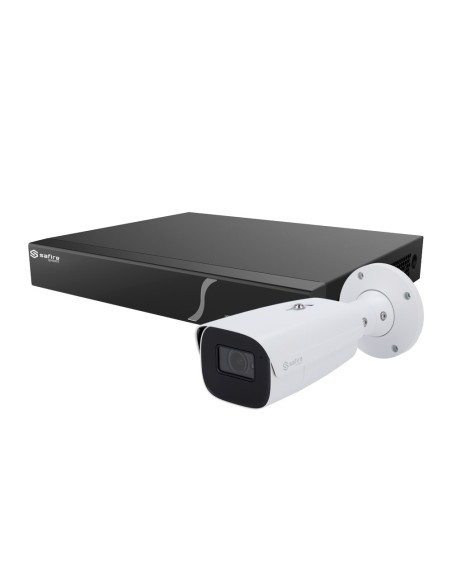 SAFIRE SMART SF-Demomart-B Kit de Inteligência Artificial Safire Smart - 1 4mpx Camera Bullet - 1 NVR 8CH com áudio e ALA