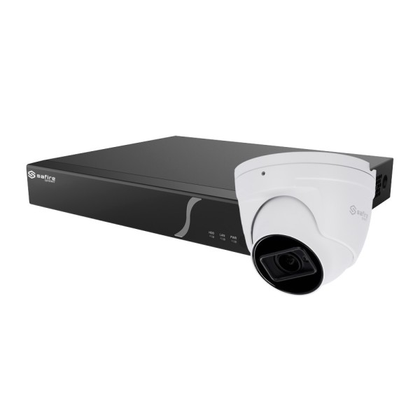 Kaufen SAFIRE SMART SF-DEMOSMART-D Safire-Kit für Künstliche Intelligenz Smart – 1 4MP Turret-Kamera – 1 8CH-NVR mit Aud﻿