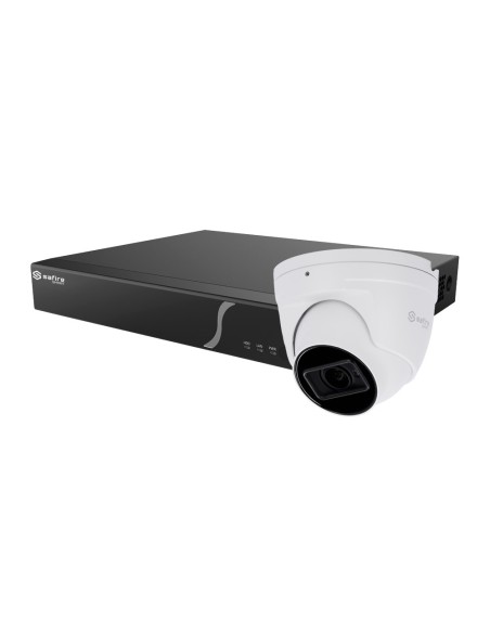 Comprar SAFIRE SMART SF-DEMOSMART-D Kit de Inteligencia Artificial Safire Smart - 1 Cámara Turret de 4Mpx - 1 NVR de 8CH con aud