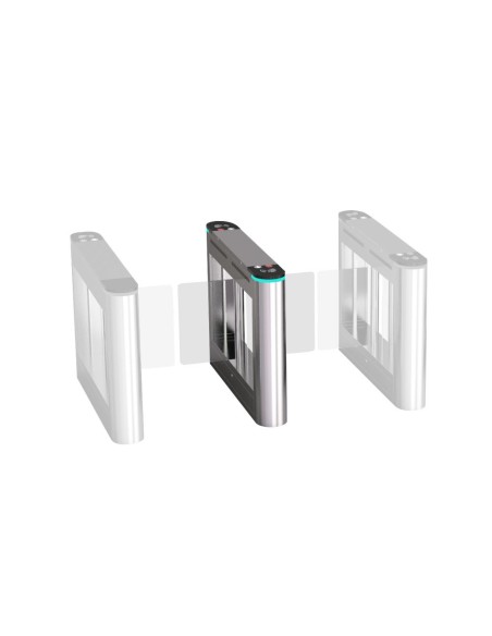 Acheter OEM CONAC-886 Portillon central en verre battant pour un passage de 1200 mm