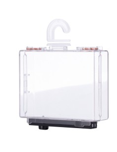 Safire SF-Eassafer101-AM Proteção Eletrônica AntiHurt Eas - AM 58 KHZ | Desbloqueio magnético - caixa de policarb transparente