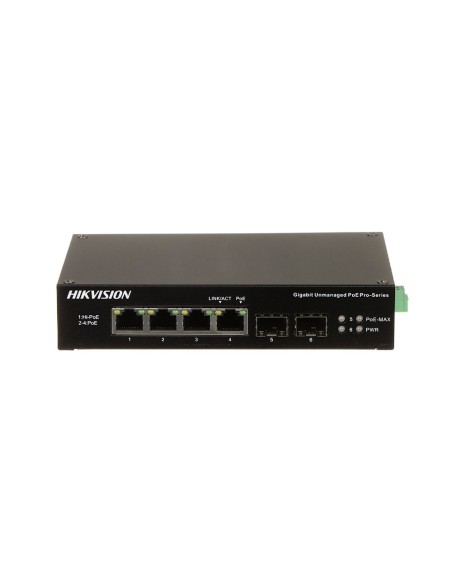 Acheter HIKVISION Switch HIK-688 PoE à 4 ports + 2 SFP Gigabit