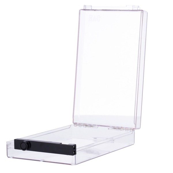 Safire SF-Eassafer105-AM Proteção Eletrônica AntiHurt Eas - AM 58 KHZ | Desbloqueio magnético - caixa de policarb transparente