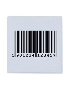 Safire SF-Eastag-RF-Soft Proteção Elétrica ANTIURT EAS - RF 8.2 MHz - Etiqueta macia com adesivo e código de barras