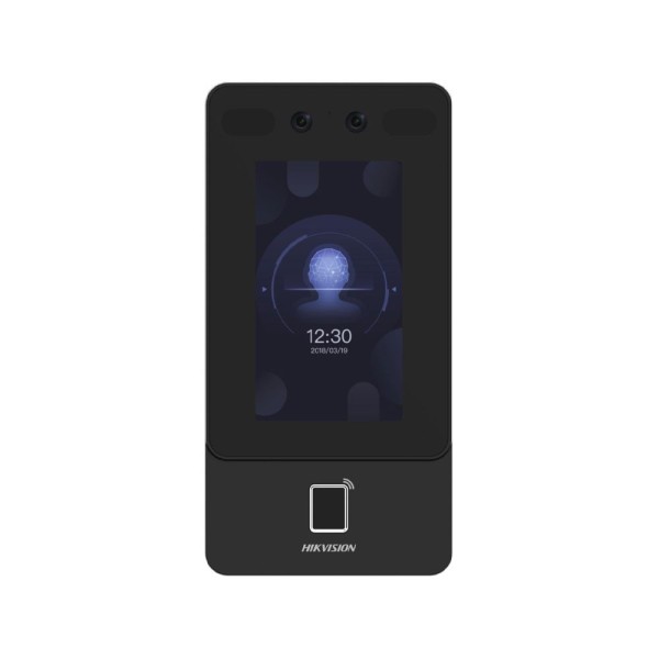 Terminal de acesso Hikvision Hik-715 DS-K1T342MFWX com reconhecimento facial