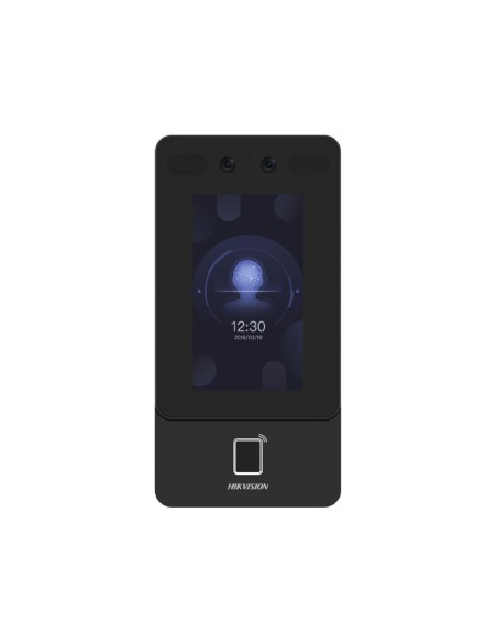 Terminal de acesso Hikvision Hik-715 DS-K1T342MFWX com reconhecimento facial