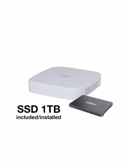 Acheter DAHUA DAHUA-4273-FO XVR 5 en 1 Dahua à 4 canaux avec SSD 1 To