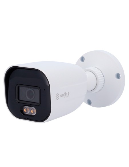 SAFIRE SMART SF-IPB080A-4E1-Night Safire Smart Camera Bullet IP Gama E1 com AI-ISP - Sensor 1/29 & OT Great Abertura F1.0 Night 