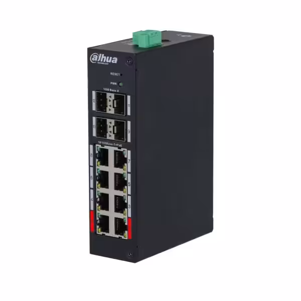 Kaufen DAHUA DAHUA-4254 industrieller 8-Port-L2-PoE-Switch