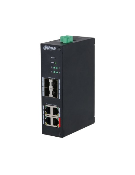 Kaufen DAHUA DAHUA-4255 industrieller 4-Port L2 PoE-Switch