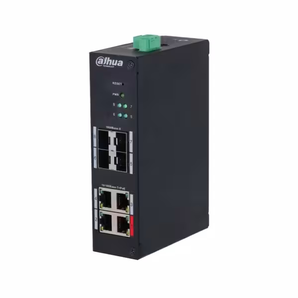 Kaufen DAHUA DAHUA-4256 Industrie-PoE-Switch L2 mit 4 Ports