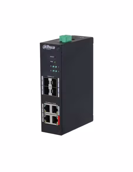 Kaufen DAHUA DAHUA-4256 Industrie-PoE-Switch L2 mit 4 Ports