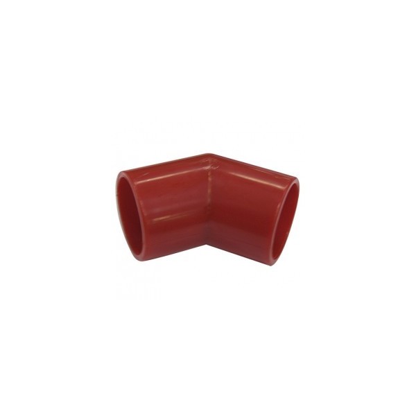 Kaufen OEM DEM-1359 45°-Bogen, schwer entflammbar, für Rohre, 25 mm