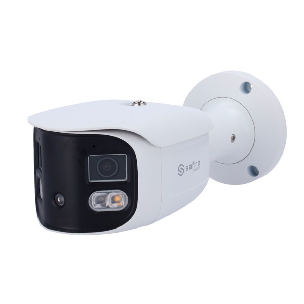 SAFIRE SMART SF-IPB180A-8I1-SL SAFIRE SMART - Câmera Bala IP IP I1 Panoramic Dissolated - Resolução 8 Megapixels (4640x1760