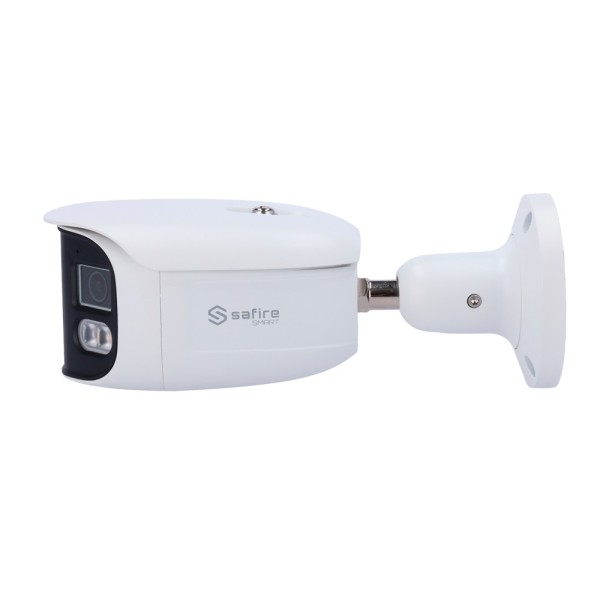 SAFIRE SMART SF-IPB180A-8I1-SL SAFIRE SMART - Câmera Bala IP IP I1 Panoramic Dissolated - Resolução 8 Megapixels (4640x1760