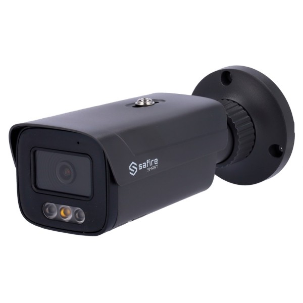 SAFIRE SMART SF-IPB380A-4E1-DL-cinza SAFIRE SMART - Bullet IP Câmera E1 Inteligência Artificial - Resolução 4 Megapixel (25