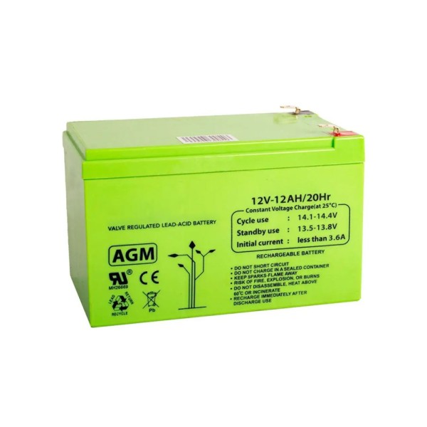 Por Demes Dem-954 Dem-954 AGM Bateria 12V / 12 ah