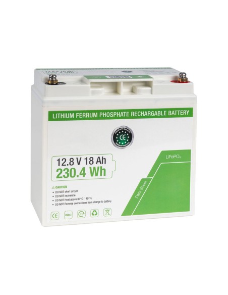 Por Demes Dem-961 Dem-961 12,8V / 18 Bateria de lítio ah