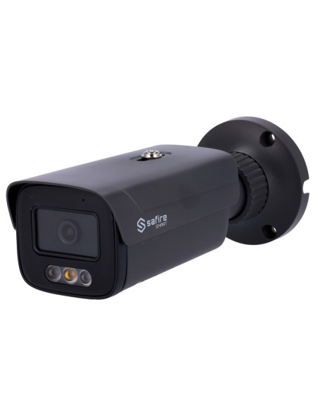 Comprar SAFIRE SMART SF-IPB380A-4I1-DL-GREY Safire Smart - Cámara Bullet IP gama I1 AI Avanzada y DualLight - Resolución 4 Megap