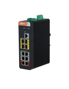 Dahua Dahua-3339N DH-IS4410-6GT-120 Switch Industrial L2 de 10 portas com 6 PoE