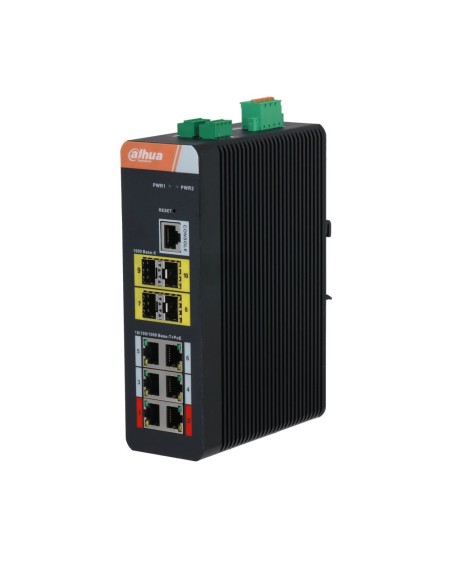 Dahua Dahua-3339N DH-IS4410-6GT-120 Switch Industrial L2 de 10 portas com 6 PoE