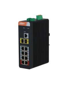 Dahua Dahua-4385 DH-IS4210-8GT-120 Interruptor industrial L2 de 10 portas com 8 PoE
