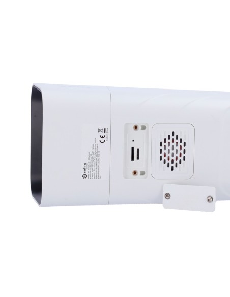 SAFIRE SMART SF-IPB382CA-4I1-Solar4G SAFIRE SMART - Câmera Bala IP I1 4G Painel Solar e Bateria - Resolução 4 Megapixel (2566x