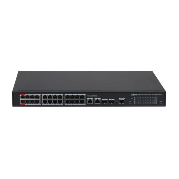 Dahua Dahua-4427 DH-S4228-24GT-360 Interruptor Dahua de 28 portas Gigabit com 24 PoE