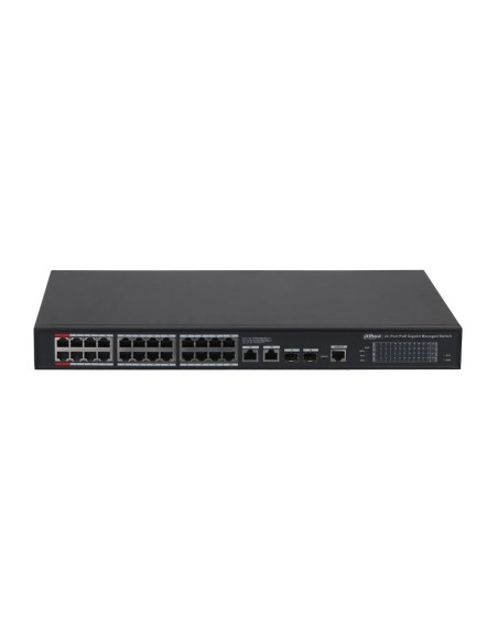 Dahua Dahua-4427 DH-S4228-24GT-360 Interruptor Dahua de 28 portas Gigabit com 24 PoE