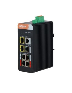 Dahua Dahua-4430 DH-IS4207-4GT-120 Switch Industrial L2 de 7 portas com 4 PoE