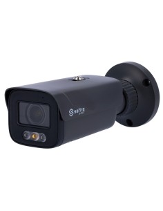 SAFIRE SMART SF-IPB580ZA-4E1-DL-Cinza Safire Smart - Bala de Câmera IP Gama E1 Inteligência Artificial - Resolução 4 Megapixel (