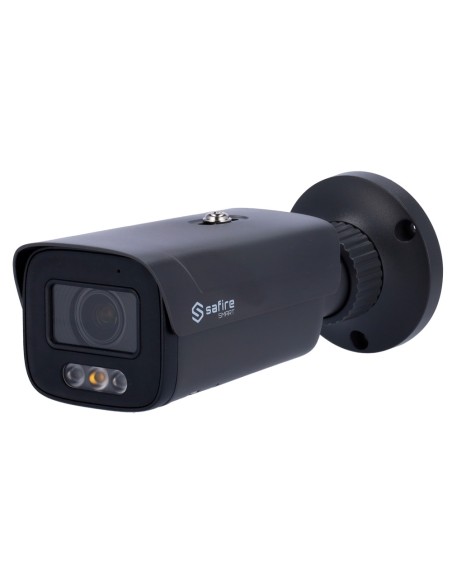SAFIRE SMART SF-IPB580ZA-4E1-DL-Cinza Safire Smart - Bala de Câmera IP Gama E1 Inteligência Artificial - Resolução 4 Megapixel (