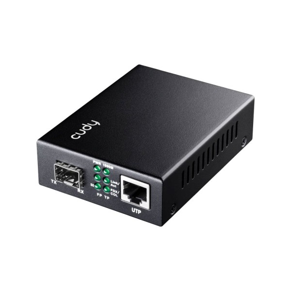 Cudey Cudy-76 MC220 Gigabit Ethernet Media Converter para SFP