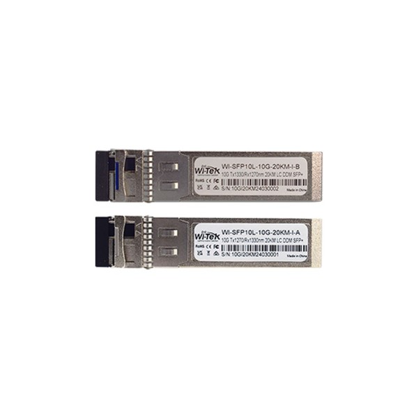 Acquistare WI-TEK WITEK-0122 Modulo SFP monomodale da 10 Gbps di grado industriale